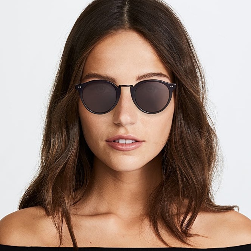 Illesteva Black Portifino Sunglasses